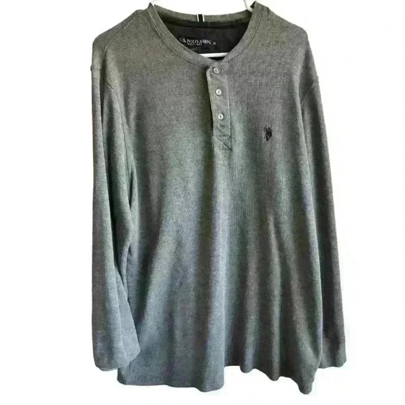 U.S. Polo Assn. Other - Men’s Gray Longsleeve Polo Size XL